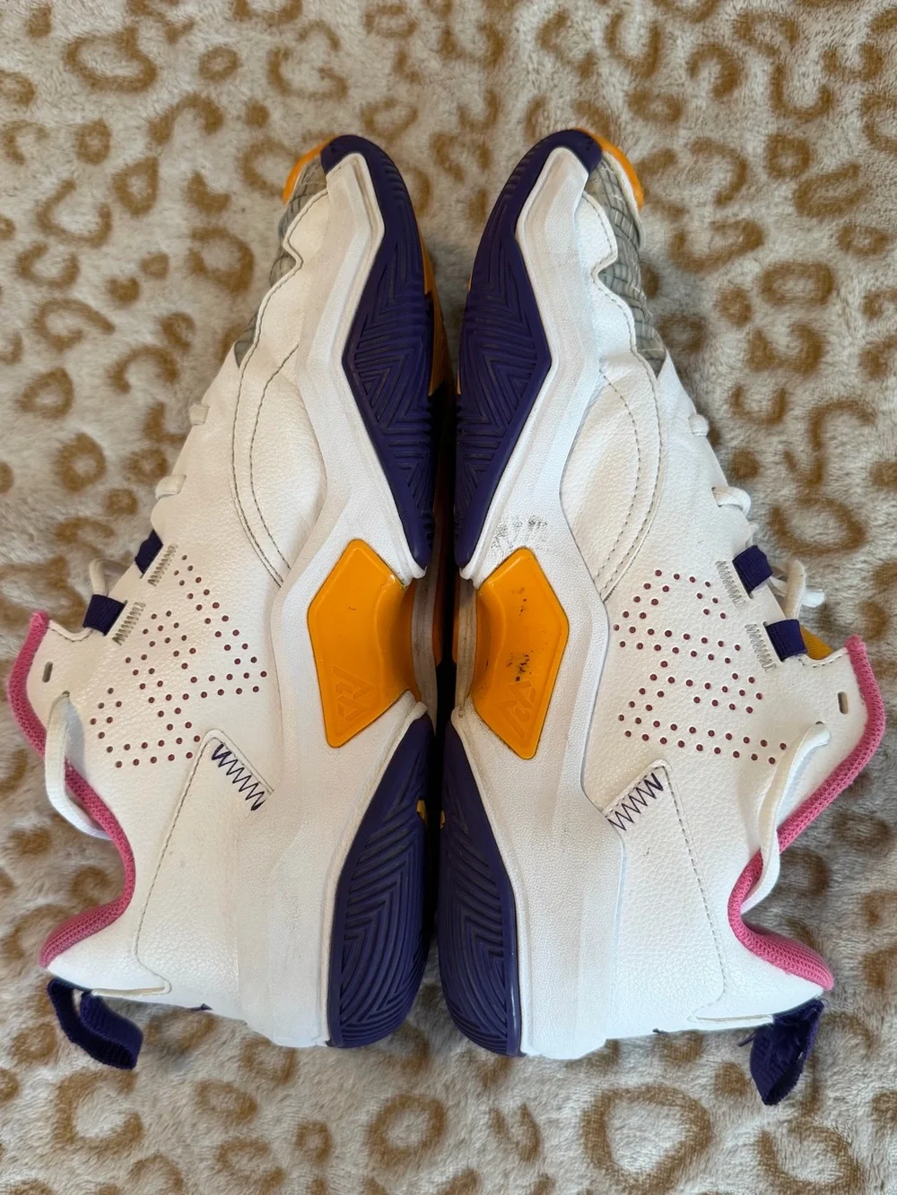 Jordan One Take 4 White Purple-Gold Shoes  Men’s Size: 8 / Women’s 9.5